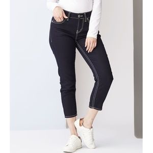 NWOT Silver Jeans Dark Capris